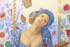 Lady with Mandolin